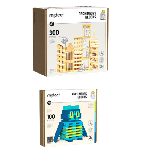 SET BLOCKS building blocks + cool colors 400 pcs