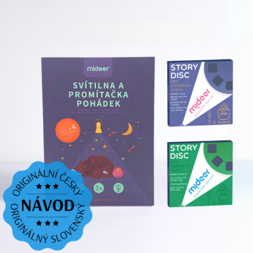 SET Children's projector 20 fairy tales with English instructions