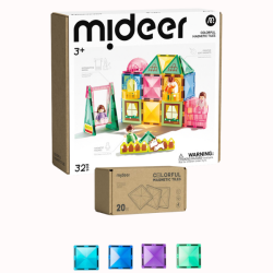 Az én első mágneses építőkészletem – A mi családunk 32 db