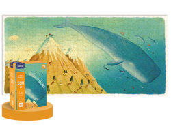 Art Puzzle - Whale in the Sky - 530 pieces