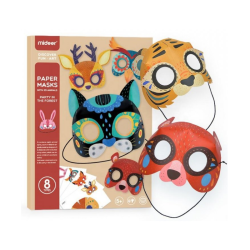 Paper party masks Animals