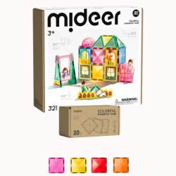 Az én első mágneses építőkészletem – A mi családunk 32 db