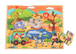 Wild Animals Puzzle - 9 pieces