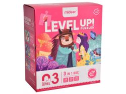 LEVEL UP! 03 - Adventures of the Princesses Puzzle 3in1 version 2022