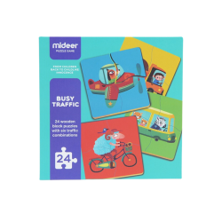 Vehicles puzzle 24 pieces