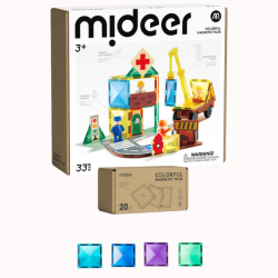 Az én első mágneses építőkészletem – A mi családunk 32 db