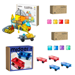 Building Set Builders 36 pcs with a selection of additional pieces