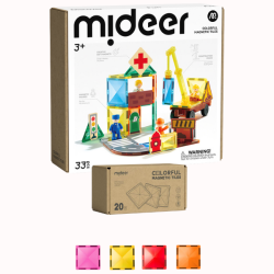 Az én első mágneses építőkészletem – A mi családunk 32 db